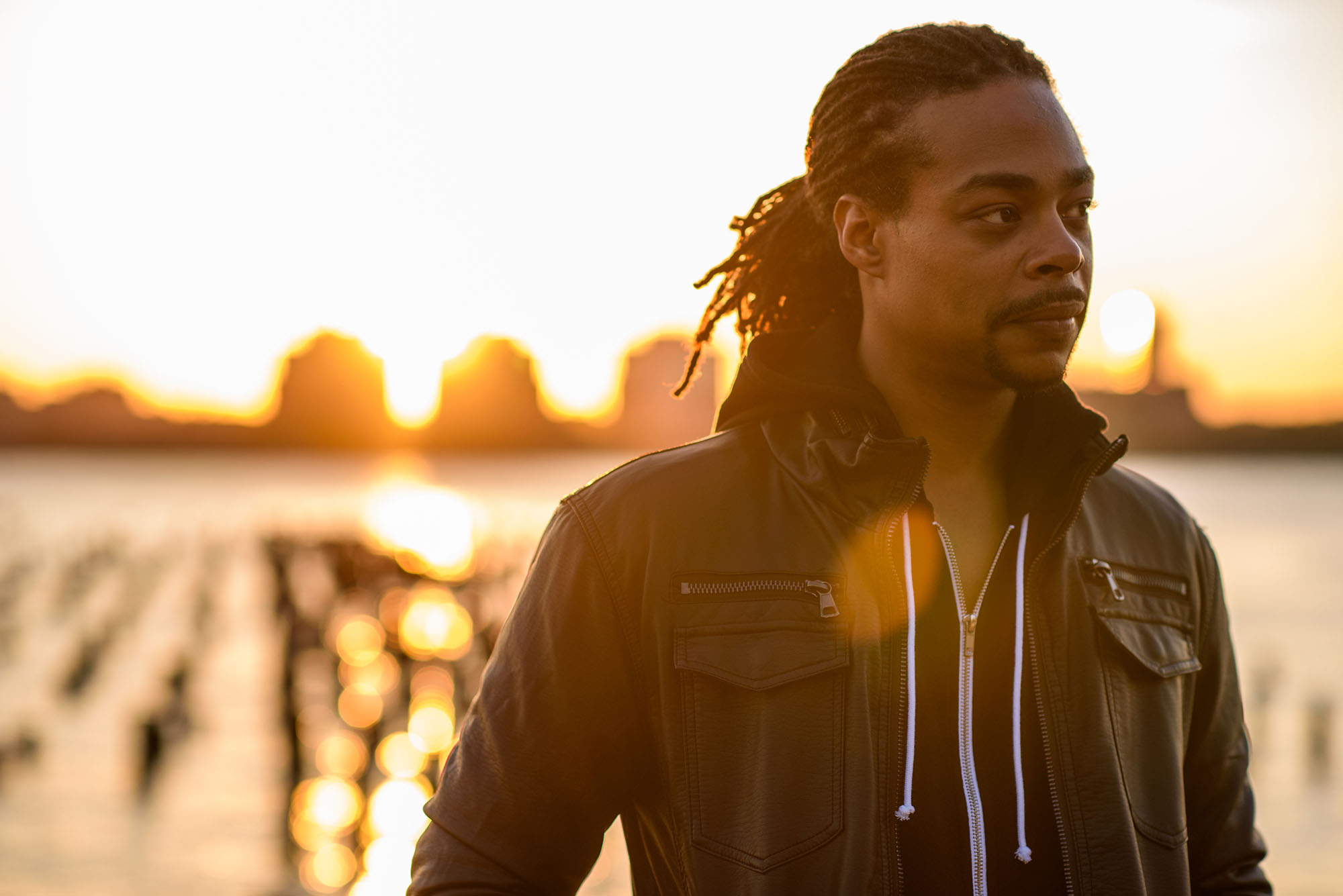 Portraits of musician Brian Johnson taken in New York, NY. September 5, 2015. Copyright © 2015. Matthew Eisman. All Rights Reserved